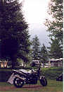 Campsite in Zernez, Switzerland, 8 june 2001