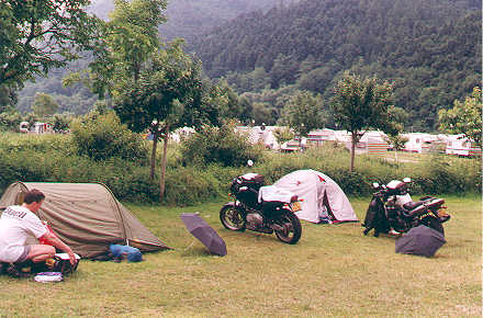 Campsite Ediger-Eller, Germany, 16 june 2001