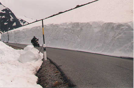 On the way to the Umbrail pass, Switzerland, 8 june 2001