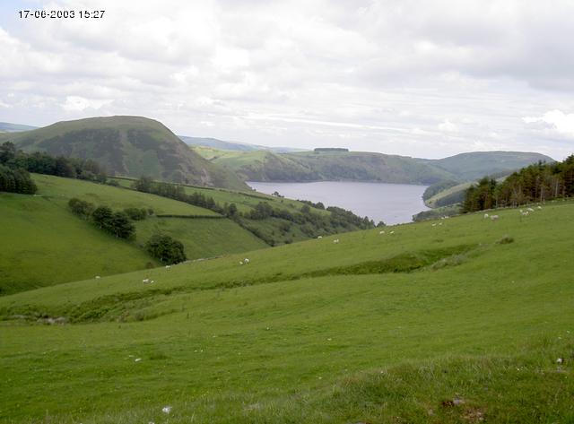 Llyn Clywedog near Llandiloes, 17-06-2003