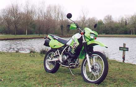 Kawasaki KLR 650, right side