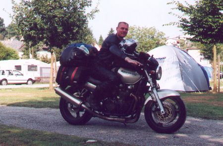 Me on the bike (ZR-7) in Oberweil, Germany